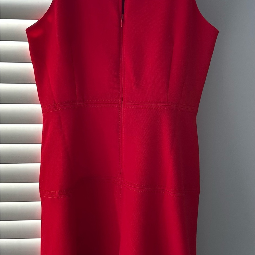 Banana Republic Red Sheath Midi Cocktail Dress - Picture 2 of 4